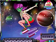 Alien Skateboarder Girl