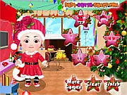 Baby Hazel Christmas Dress Up
