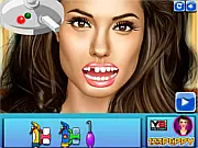 Angelina Jolie at the Dentist