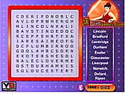 Cities In United Kingdom Word Search