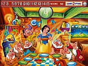 Princess snow white Hidden Numbers