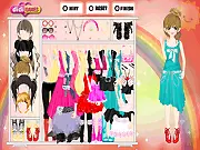 Flower Teen Girl Dressup