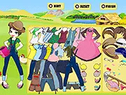 Farm Girl Dress Up Flash