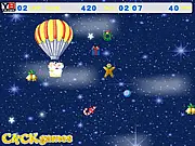 Christmas parachute