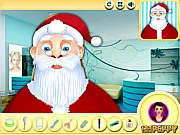 Santa at Beard Salon