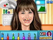 Zooey Deschanel at Dentist